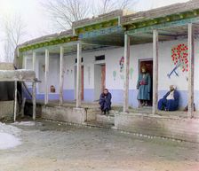 Sart house: on the outskirts of Samarkand, between 1905 and 1915. Creator: Sergey Mikhaylovich Prokudin-Gorsky