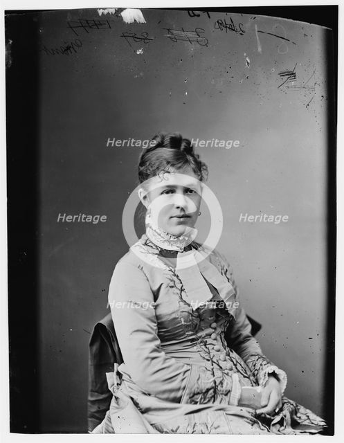 Sartoris, Mrs. Algernon (Nellie Grant), between 1870 and 1880. Creator: Unknown.