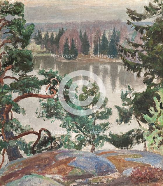 Sarvikallio, 1916. Artist: Halonen, Pekka (1865-1933)