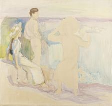 Sarvikallio, sketch, 1910-1912. Creator: Eero Jarnefelt