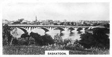 Saskatoon, central Saskatchewan, Canada, c1920s