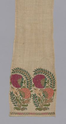 Sash, Turkey, 1750/1800. Creator: Unknown