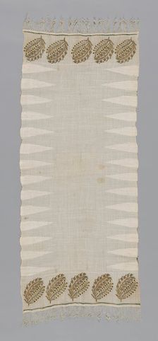 Sash, Turkey, 1875/1900. Creator: Unknown