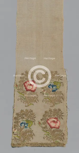 Sash, Turkey, 18th century. Creator: Unknown.