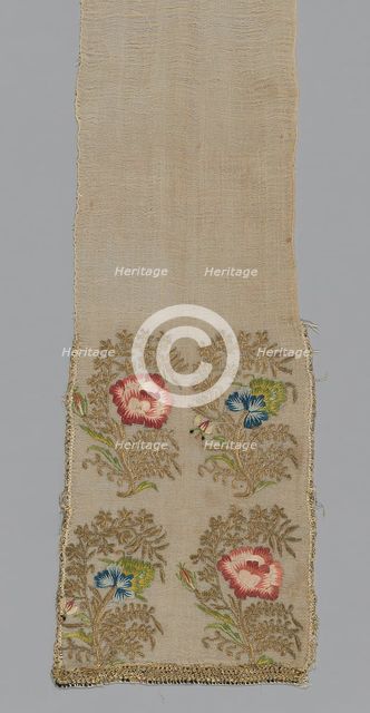 Sash, Turkey, 18th century. Creator: Unknown.
