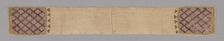 Sash, Turkey, 19th century. Creator: Unknown