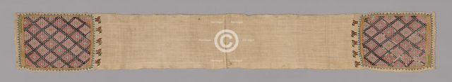 Sash, Turkey, 19th century. Creator: Unknown.