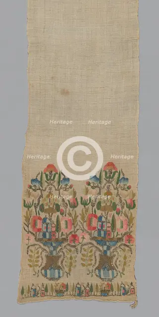 Sash, Turkey, 19th century. Creator: Unknown.