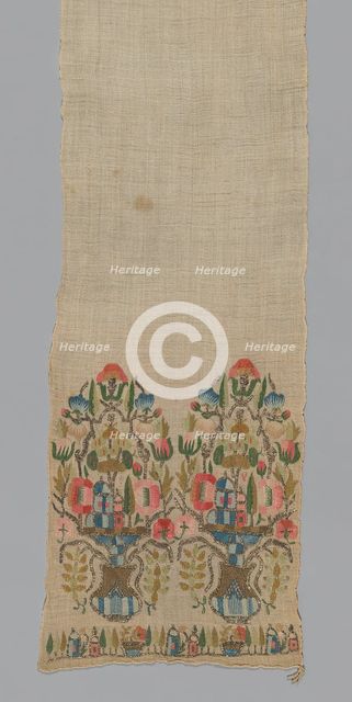 Sash, Turkey, 19th century. Creator: Unknown.
