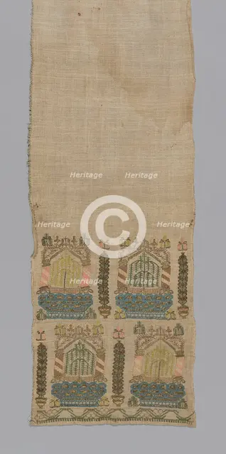 Sash, Turkey, 19th century. Creator: Unknown.