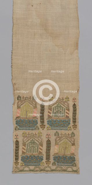 Sash, Turkey, 19th century. Creator: Unknown.