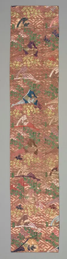 Sash (Obi), 1800s. Creator: Unknown