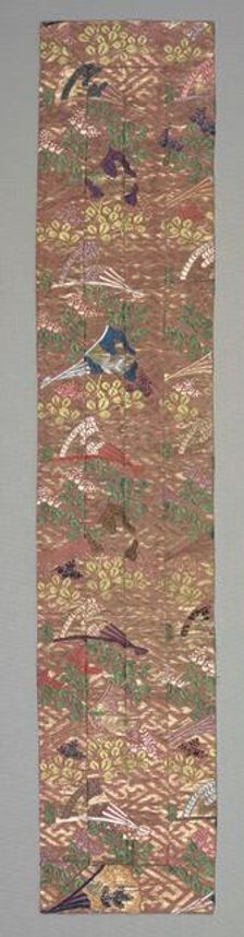 Sash (Obi), 1800s. Creator: Unknown