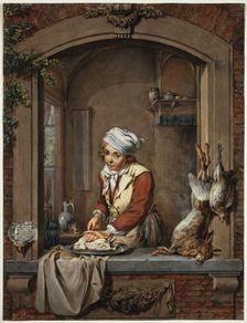 Scullery Boy, 1789. Creator: Jacobus Johannes Lauwers