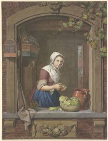 Scullery Maid, 1789. Creator: Jacobus Johannes Lauwers
