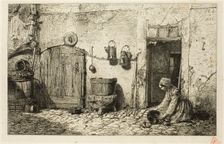 Scullery Maid, 1844. Creator: Charles Emile Jacque