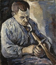 Sculptor, 1924. Creator: Vilho Lampi