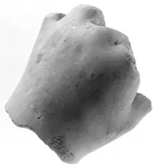 Sculptural Fragment: Left Hand, about 320 BC. Creator: Unknown