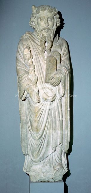 Sculpture of Moses. Artist: Unknown