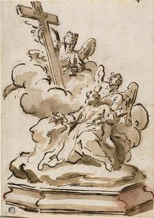 Sculpture of Apotheosis of a Saint, n.d. Creator: Correggio
