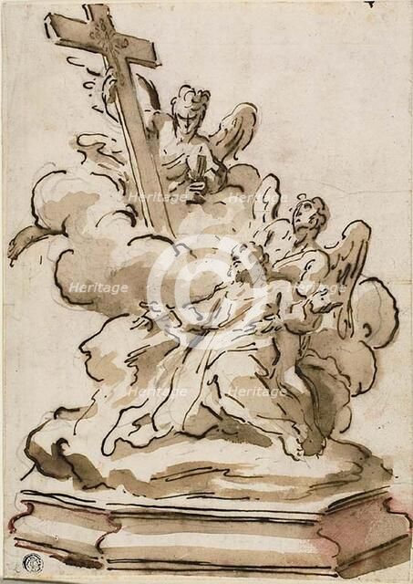 Sculpture of Apotheosis of a Saint, n.d. Creator: Correggio.