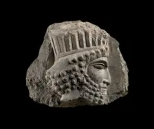 Sculpture of the head of a Persian, 500-450BC