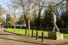 Sculpture of Welsh artist Augustus John by Ivor Robert-Jones, Fordingbridge, Hampshire, 2015. Artist: Steven Baker