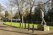 Sculpture of Welsh artist Augustus John by Ivor Robert-Jones, Fordingbridge, Hampshire, 2015. Artist: Steven Baker