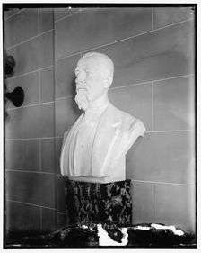 Sculpture, bust: Barrios, presented by Guatemala, between 1910 and 1920. Creator: Harris & Ewing