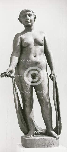 Sculpture by John Mathews, Festival of Britain, South Bank, Lambeth, London, 1951. Artist: Unknown.