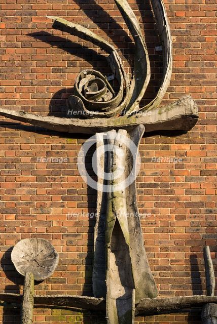Sculpture, Chapel of the Ascension, University of Chichester, West Sussex, 2015. Artist: Steven Baker.