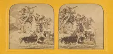 Sculpture entitled \Satan Chasse du Paradis\, 1860s. Creator: Adolphe Block