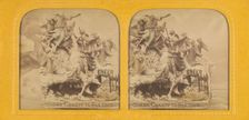 Sculpture entitled \Satan Chasse du Paradis\, 1860s. Creator: Adolphe Block