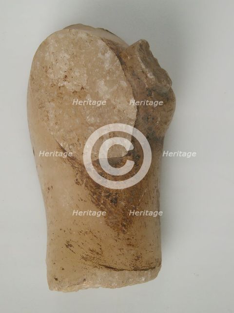 Sculpture Fragment, Coptic, 4th-7th century. Creator: Unknown.