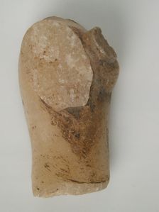 Sculpture Fragment, Coptic, 4th-7th century. Creator: Unknown