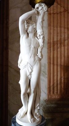 Sculpture Lamp in the Vestibule of Kuskovo Palace, c. 1780. Artist: Just, Johann (active 1770-1780s)
