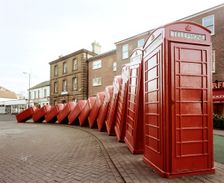 Sculpture, London Road, Kingston Upon Thames, London, 1999. Artist: S Barker