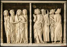 Sculpture Relief, French or South Netherlandish, 15th century (?). Creator: Unknown