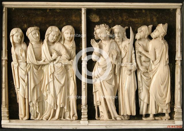 Sculpture Relief, French or South Netherlandish, 15th century (?). Creator: Unknown.