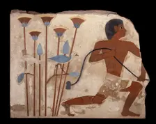 Sculptured block, IVth Dynasty, c2575-c2450BC