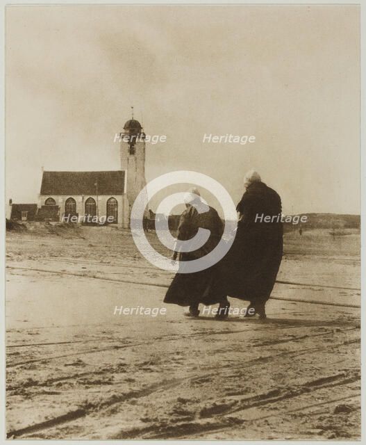 Scurrying Home, 1894, printed 1897. Creator: Alfred Stieglitz.