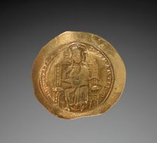 Scyphate Histamenon of Constantine X (reverse), 1059-1067. Creator: Unknown