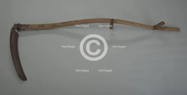 Scythe owned by George Madison, ca. 1945. Creator: Unknown.