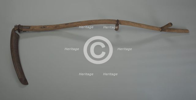 Scythe owned by George Madison, ca. 1945. Creator: Unknown.