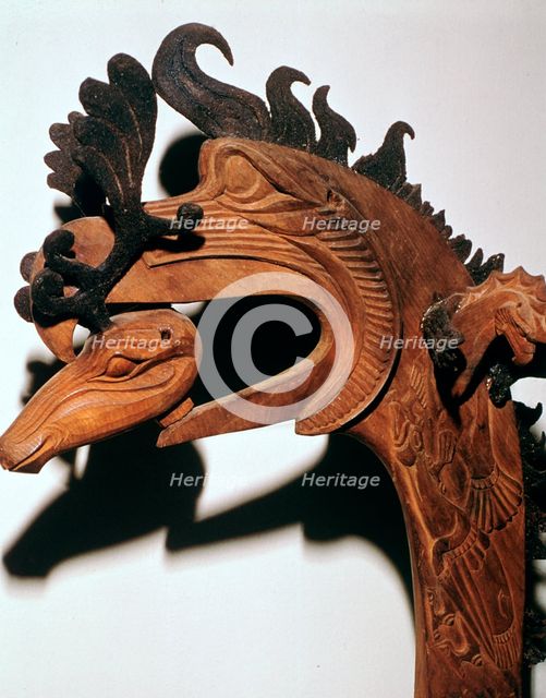 Scythian crest for a horse, 5th century BC Artist: Unknown
