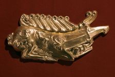 Scythian gold stag plaque, 4th century BC