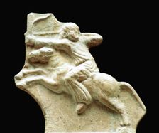 Scythian depiction of an archer on horseback
