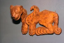 Scythian wooden bridle ornament