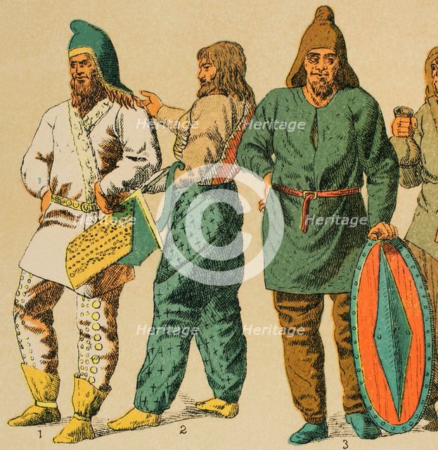 Scythians and Parthians, Near East, 1881. Creator: Unknown.