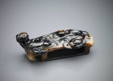 Scabbard ornament: slide, Western Han dynasty, 206 BCE-9 CE. Creator: Unknown